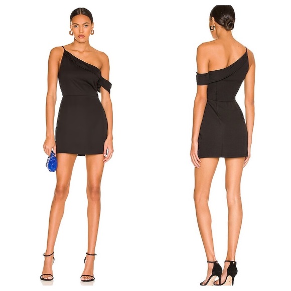 Superdown Keyonne Mini Dress in Black Sz. XXS SZ. 00 - NWT - Picture 1 of 11